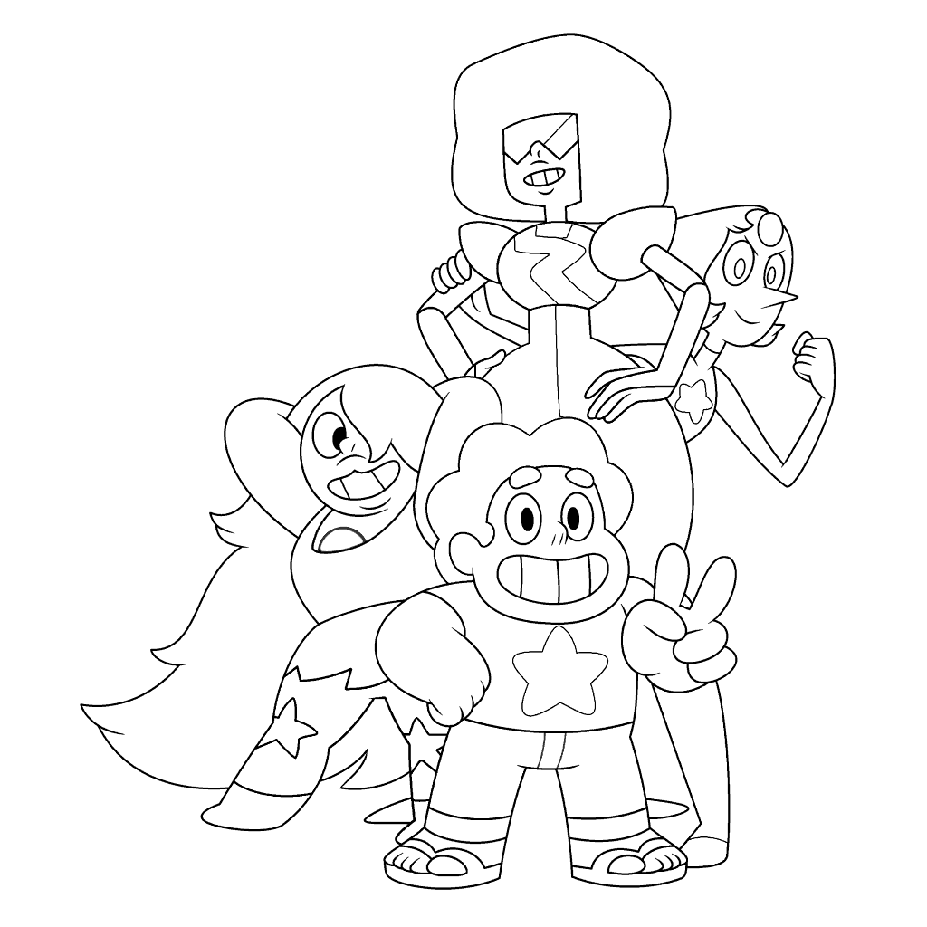 Download Steven Universe Coloring Pages - Best Coloring Pages For Kids