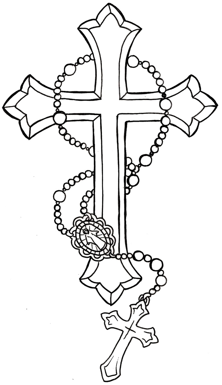 Rosary Coloring Pages - Best Coloring Pages For Kids