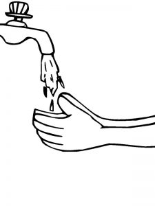 Washing Hands Coloring Pages - Best Coloring Pages For Kids