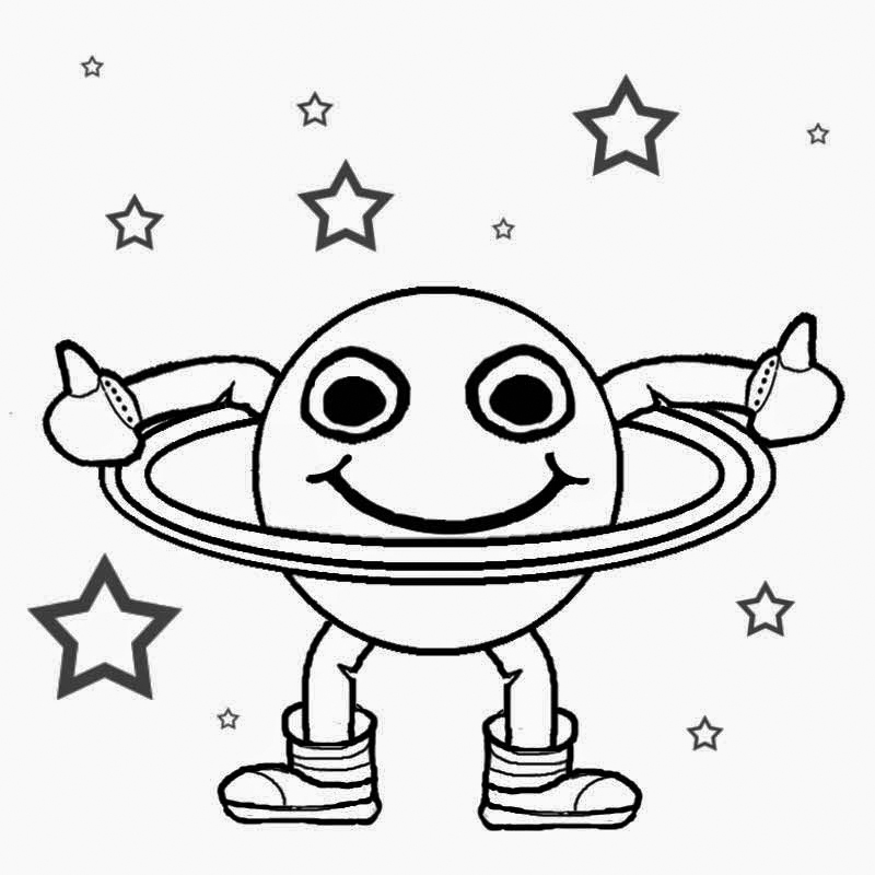 Saturn Coloring Pages - Best Coloring Pages For Kids