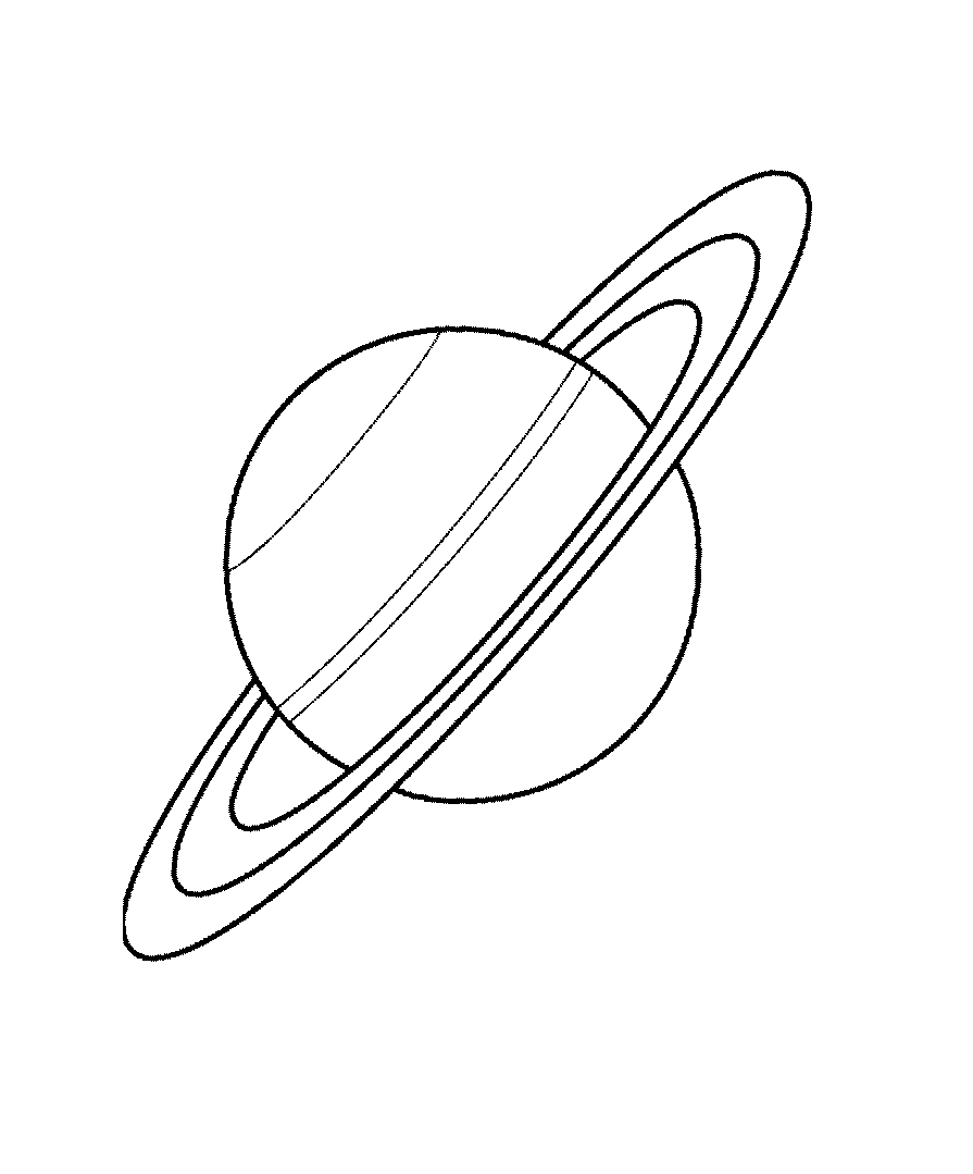 coloring pages saturn