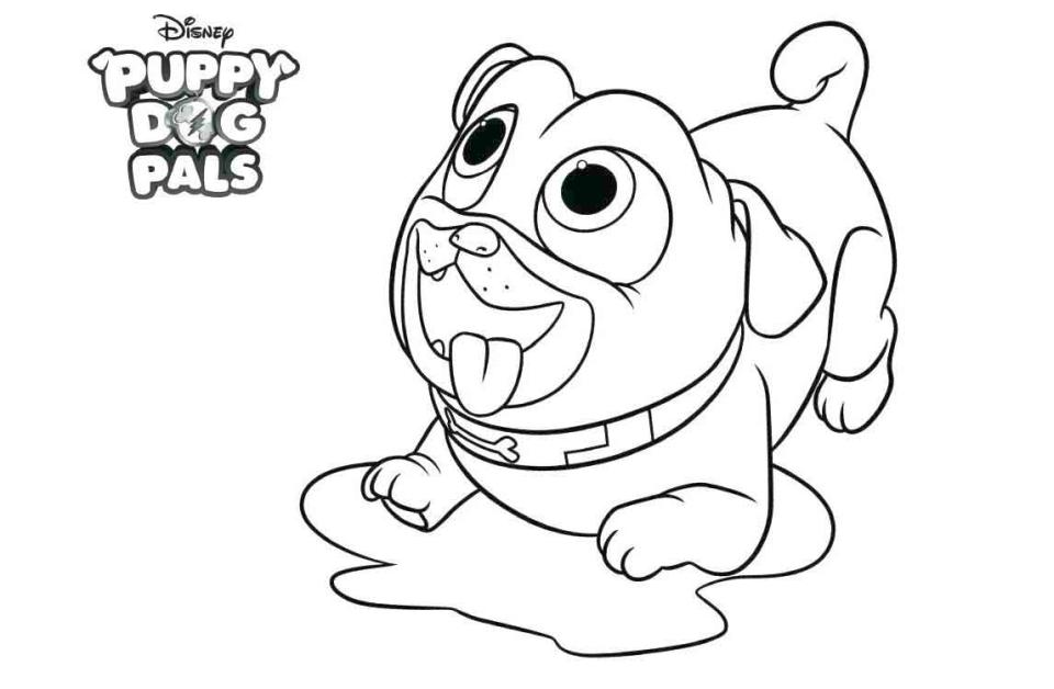 Puppy Dog Pals Coloring Pages - Best Coloring Pages For Kids