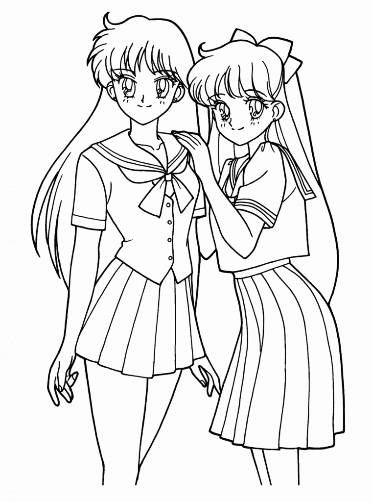 Sailor Mars Coloring Pages - Best Coloring Pages For Kids