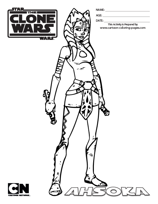 Star Wars Clone Wars Coloring Pages Best Coloring Pages For