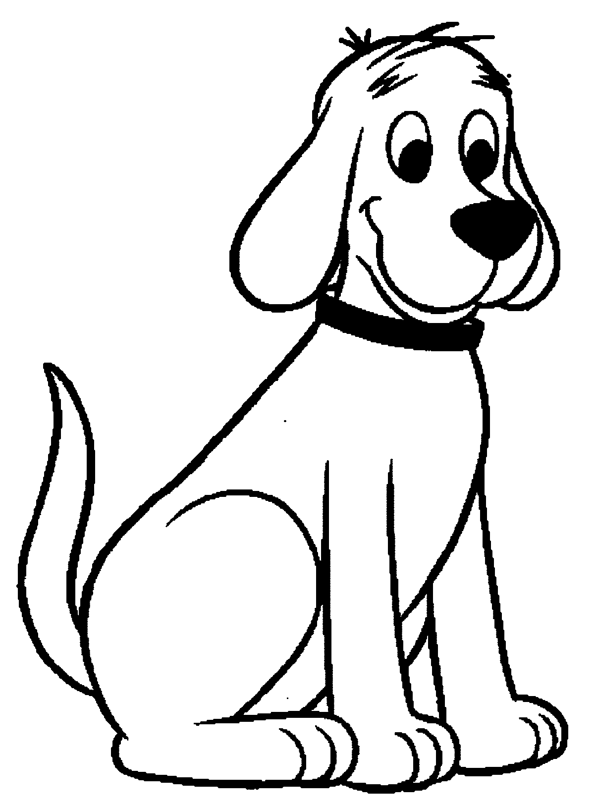 Free Printable Clifford Coloring Pages