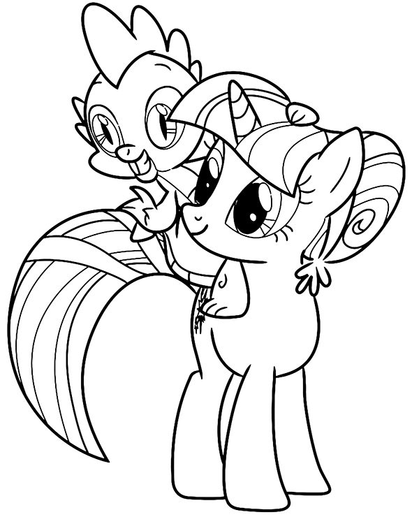 My Little Pony Friendship is Magic Coloring Pages - Best Coloring Pages