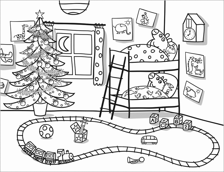 Peppa Pig Coloring Pages - Best Coloring Pages For Kids