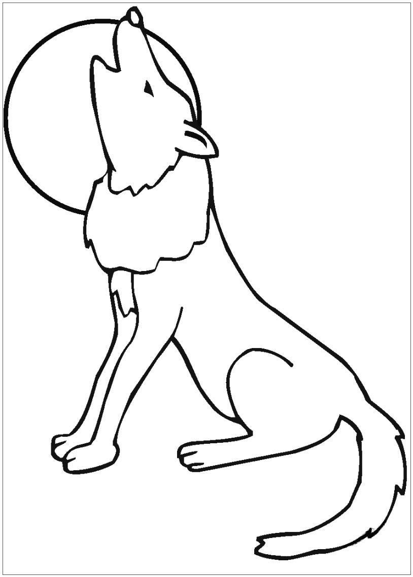 Werewolf Coloring Pages - Best Coloring Pages For Kids