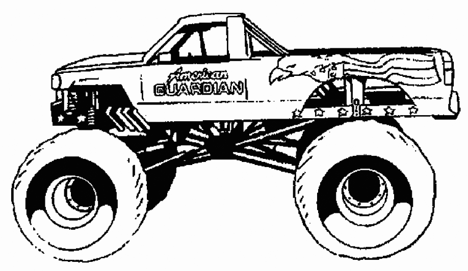 Monster Jam Truck On Fire Coloring Pages : Color Luna  Monster truck  coloring pages, Cars coloring pages, Halloween coloring pages