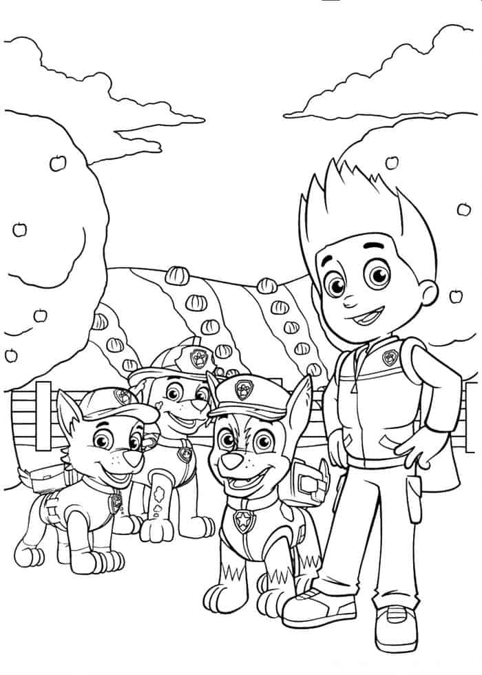Patrulha Canina  Paw patrol coloring pages, Paw patrol coloring, Paw  patrol christmas