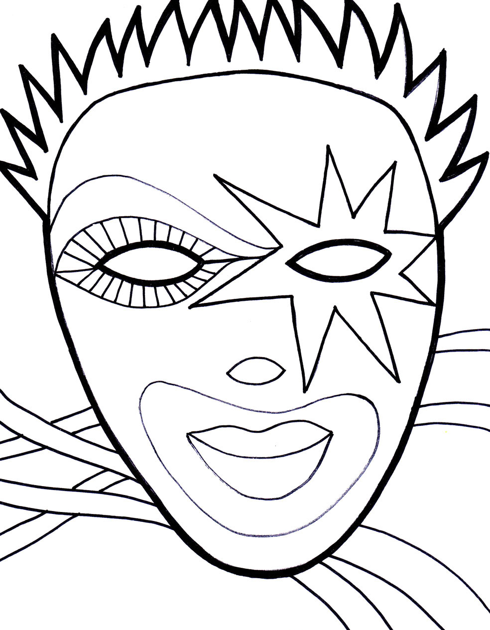 15 Best Halloween Mask Printable Coloring Pages For F - vrogue.co