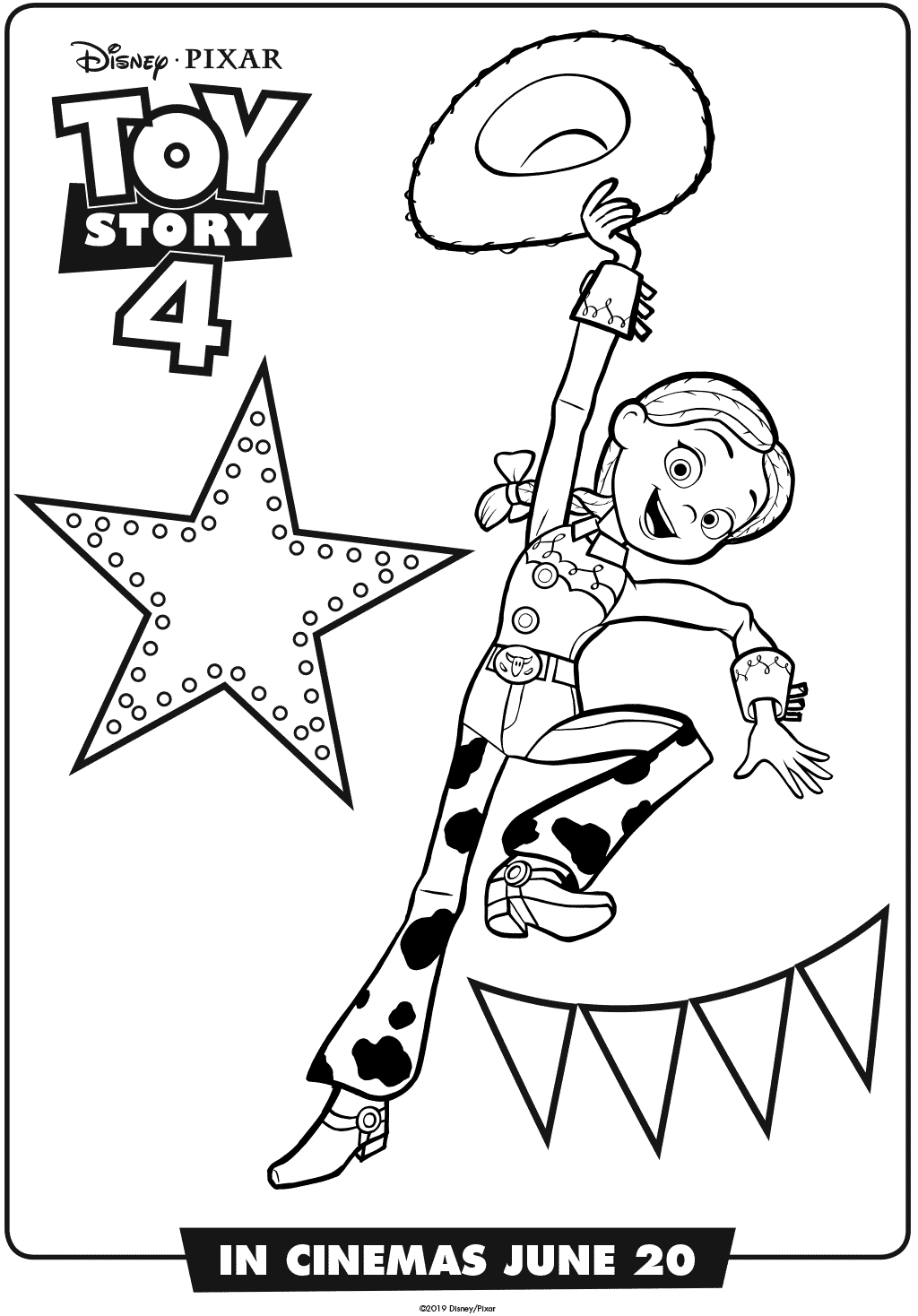 Jessie Toy Story Coloring Pages - Best Coloring Pages For Kids