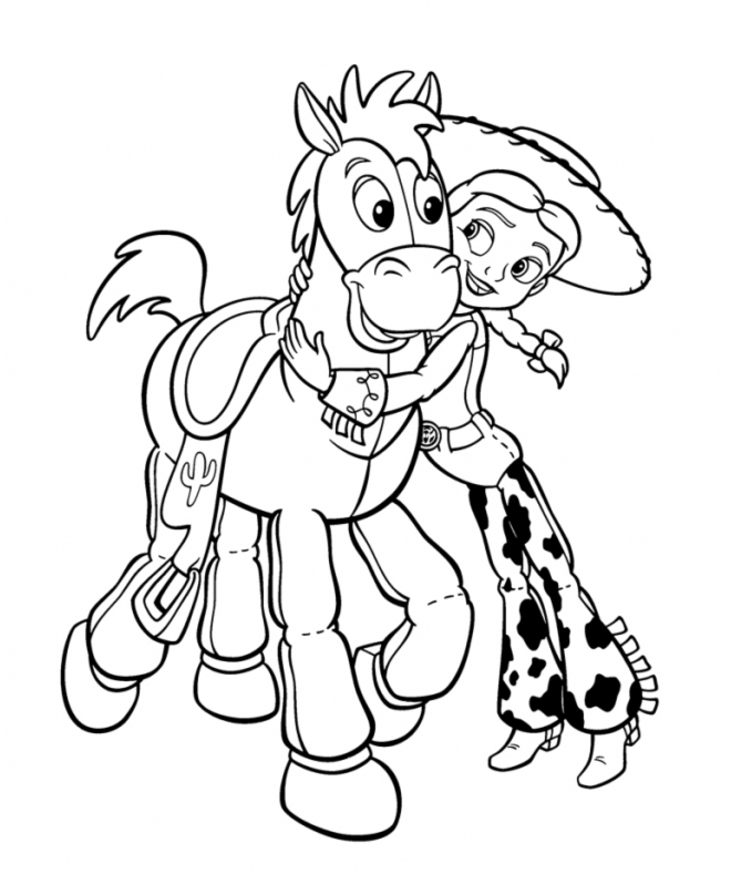 jessie toy story coloring pages  best coloring pages for kids