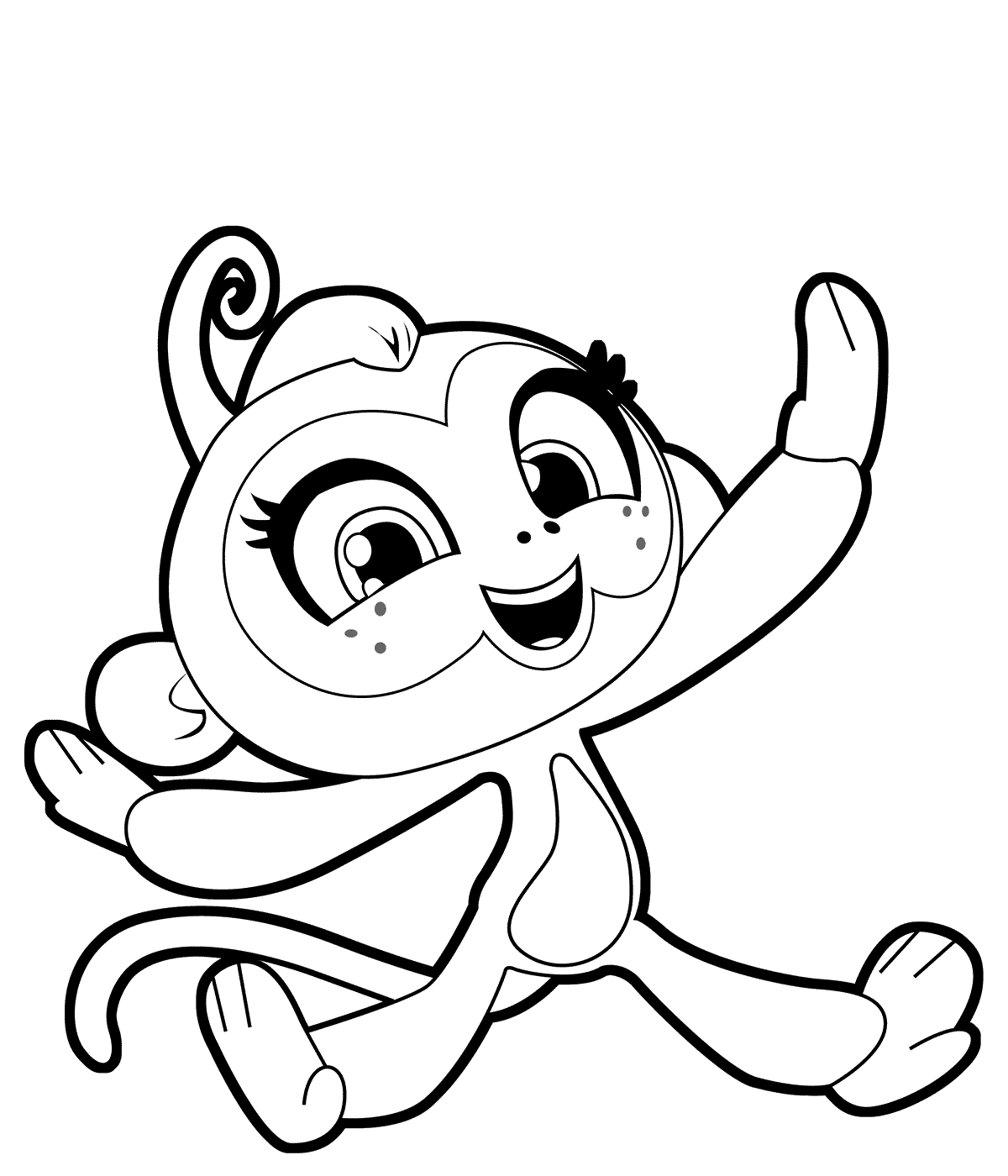 Coloring Pages Of Figures Of Children