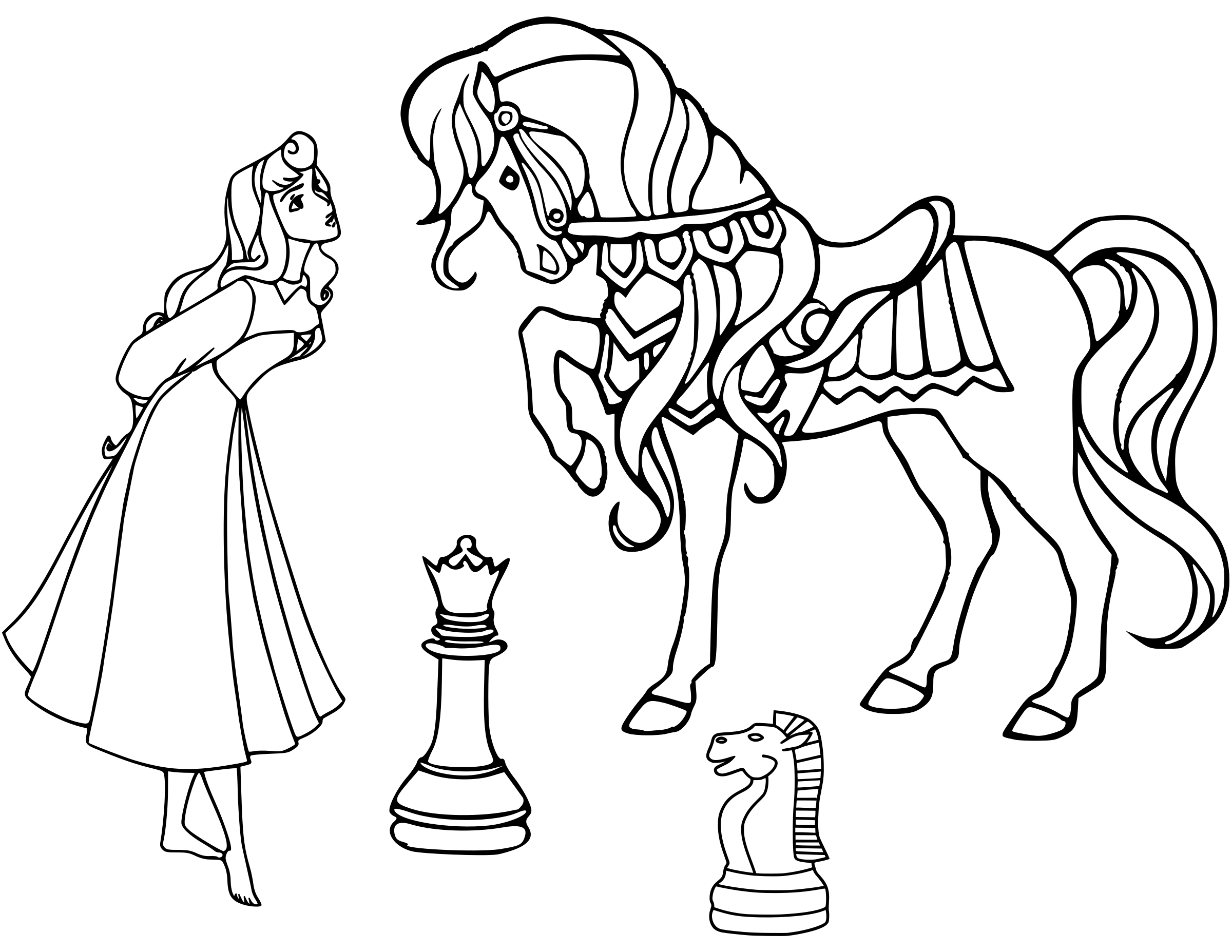 Chess coloring pages  Peças de xadrez, Páginas para colorir