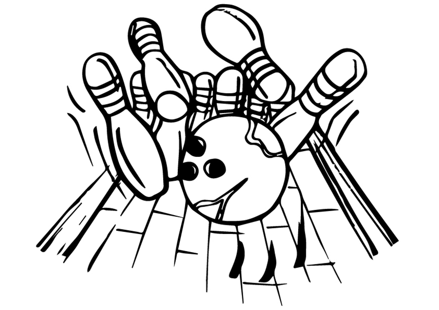 Bowling Coloring Pages Best Coloring Pages For Kids - Riset