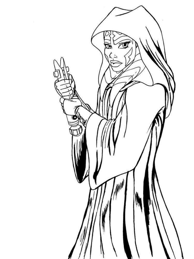 Ahsoka Tano Coloring Pages - Best Coloring Pages For Kids