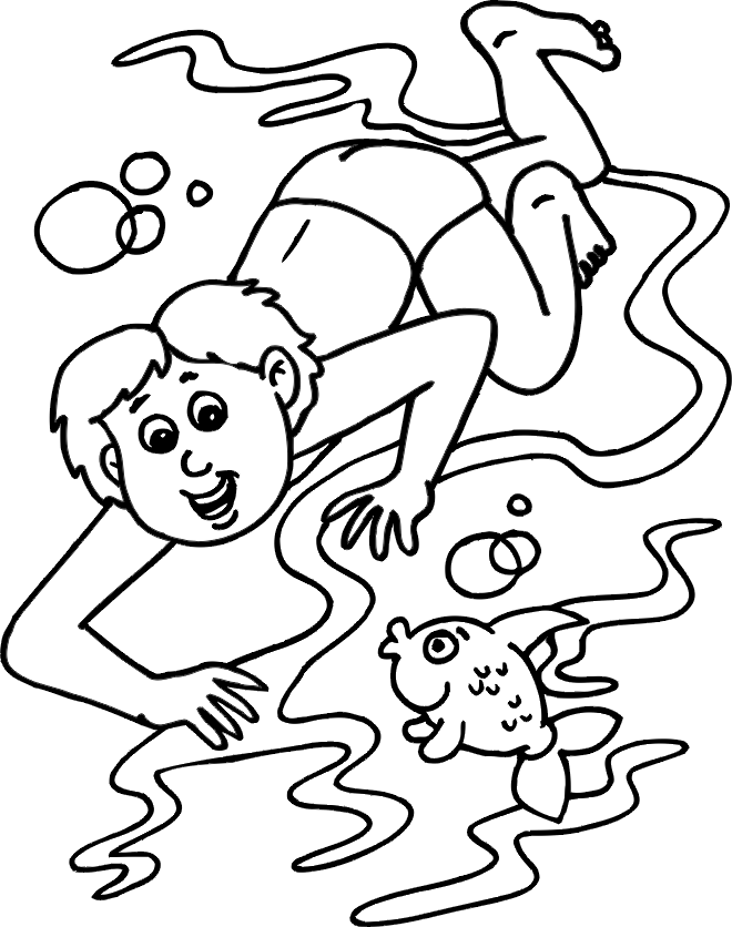 swimmy coloring pages