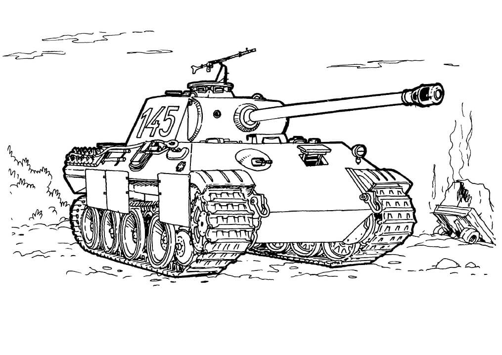 tank drawings for kids