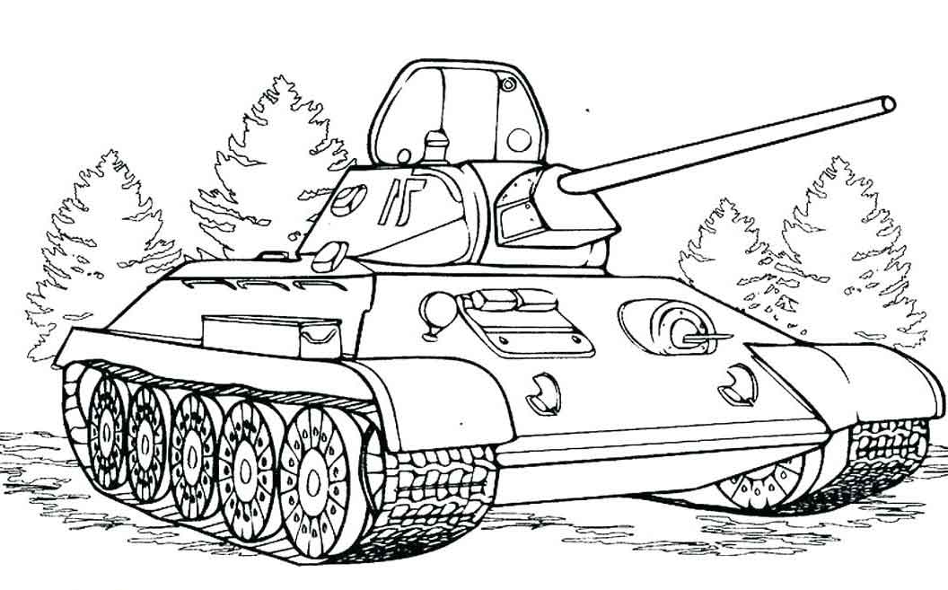 Army Tank Coloring Pictures Coloring Pages