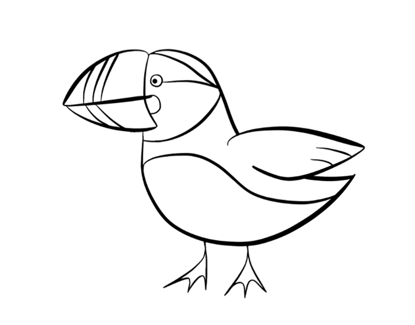 Puffin Coloring Pages - Best Coloring Pages For Kids