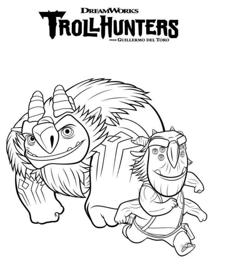 26+ Troll Hunters Coloring Pages