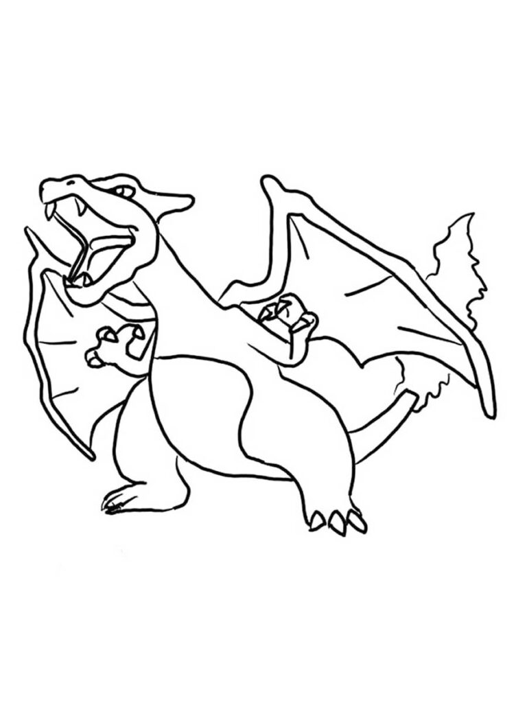 Charizard Coloring Sheet