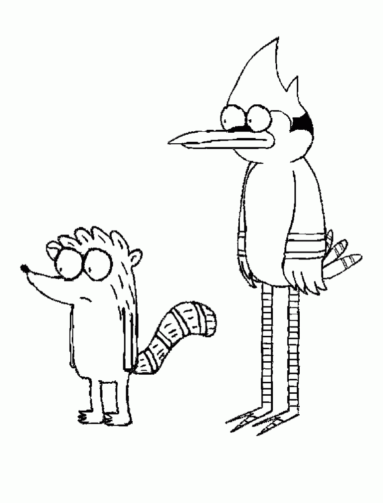 Regular Show Coloring Pages - Best Coloring Pages For Kids