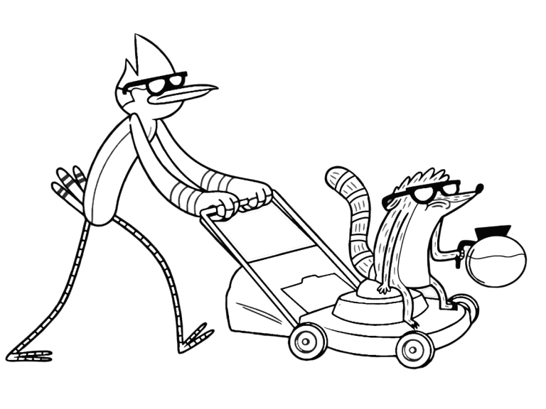 Regular Show Coloring Pages - Best Coloring Pages For Kids