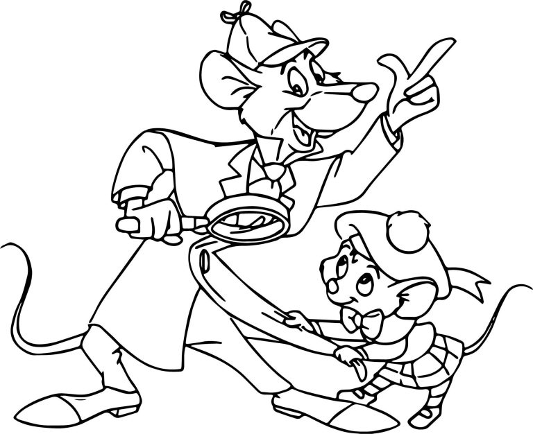 Detective Coloring Pages - Best Coloring Pages For Kids