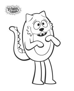 Yo Gabba Gabba Coloring Pages - Best Coloring Pages For Kids