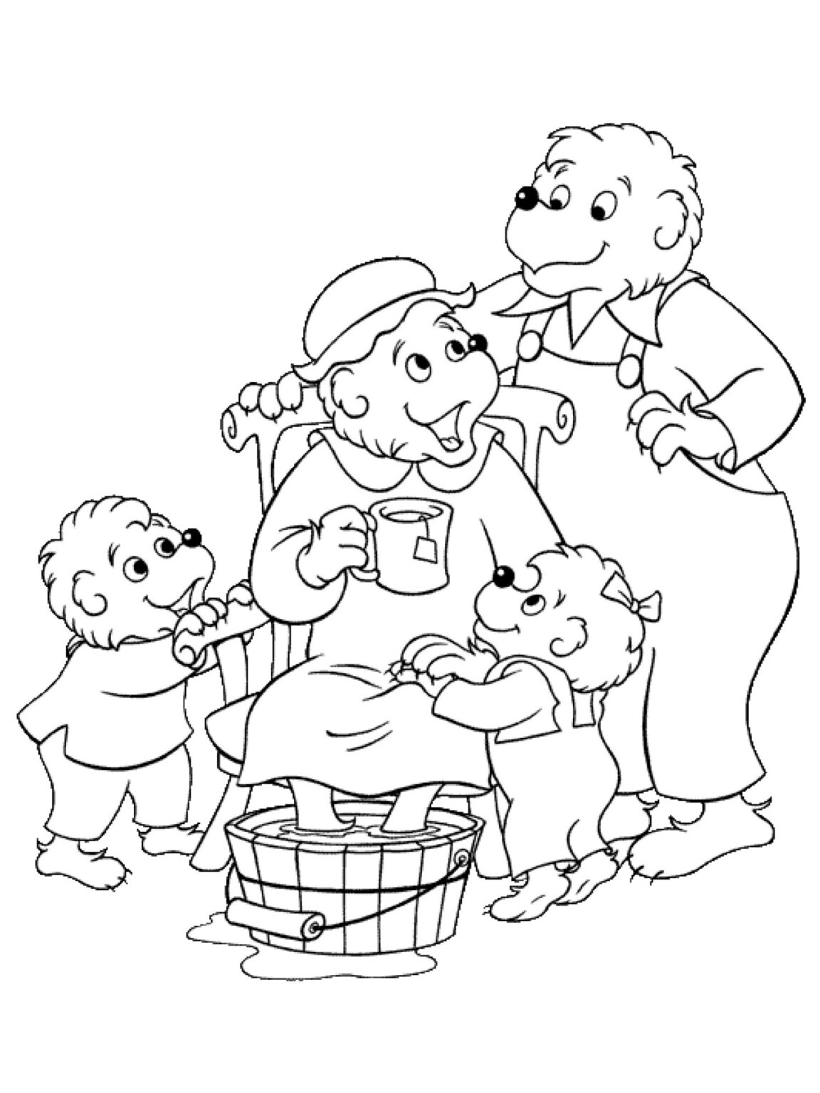 Berenstain Bears Coloring Pages - Best Coloring Pages For Kids