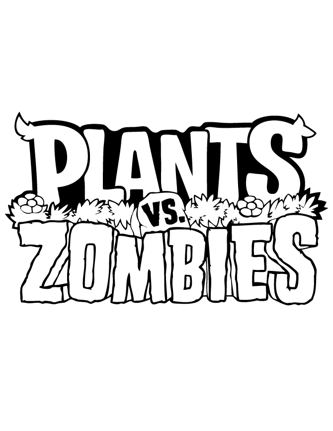 Plants vs Zombie free coloring pages to download - Plants Vs Zombies Kids  Coloring Pages