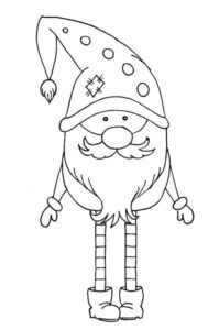 Gnome Coloring Pages - Best Coloring Pages For Kids