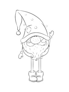 Gnome Coloring Pages - Best Coloring Pages For Kids