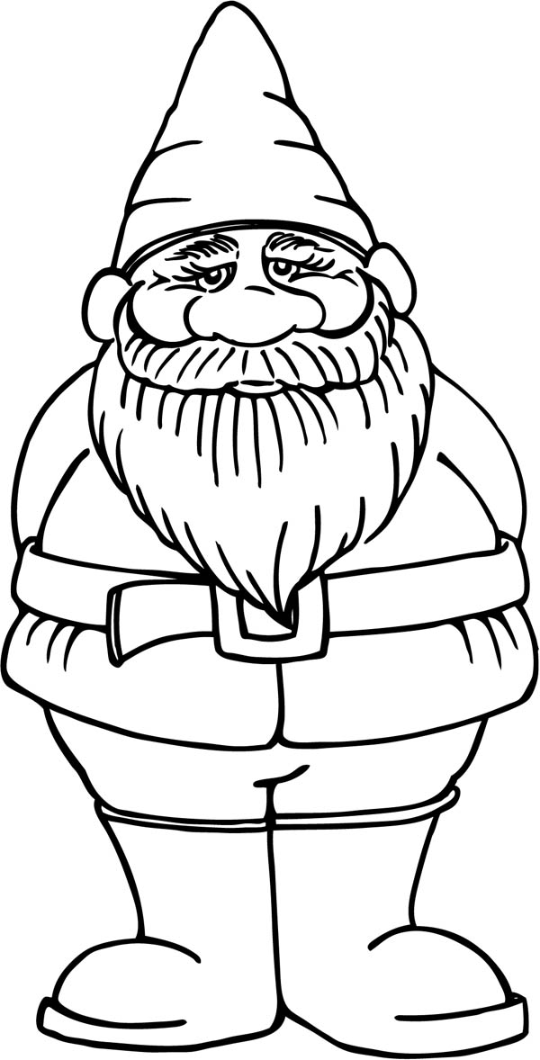 Gnome Coloring Pages - Best Coloring Pages For Kids