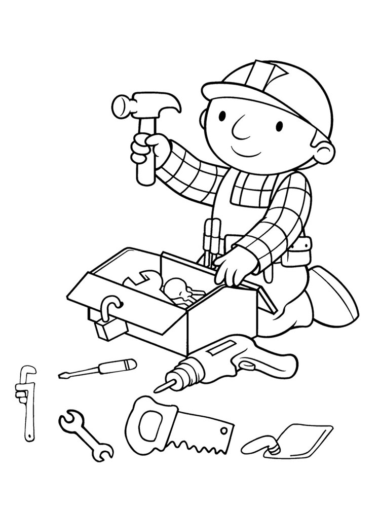 Tool Coloring Pages