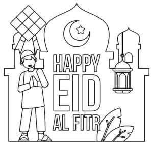 Eid al Fitr Coloring Pages - Best Coloring Pages For Kids