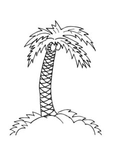 Palm Tree Coloring Pages - Best Coloring Pages For Kids