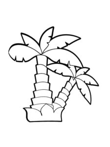 Palm Tree Coloring Pages - Best Coloring Pages For Kids