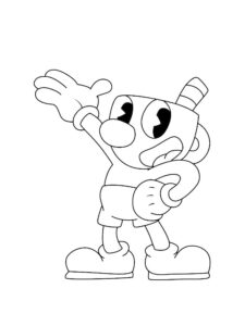 Cuphead Coloring Pages - Best Coloring Pages For Kids