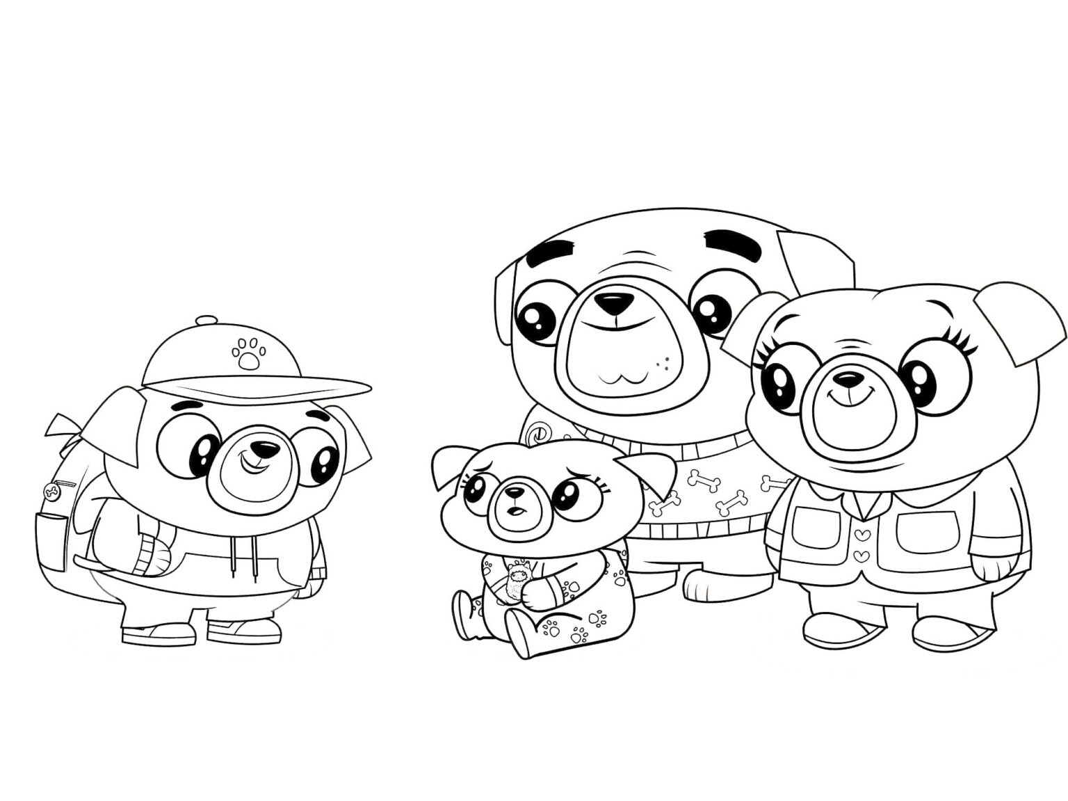 Chip and Potato Coloring Pages Best Coloring Pages For Kids