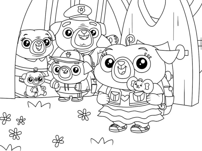 Chip and Potato Coloring Pages - Best Coloring Pages For Kids