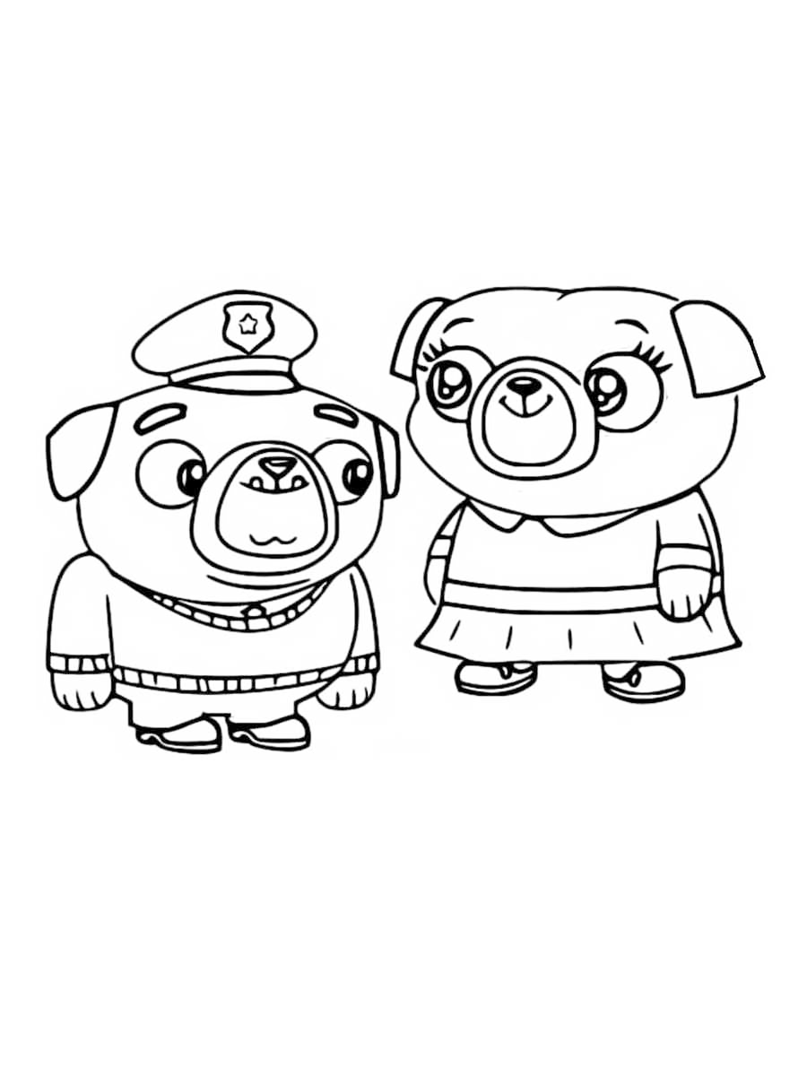 Chip And Potato Coloring Pages - Best Coloring Pages For Kids