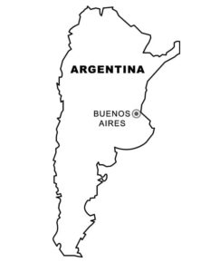 Argentina Coloring Pages - Best Coloring Pages For Kids