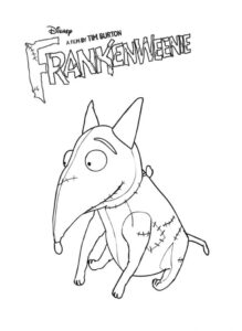Frankenweenie Coloring Pages - Best Coloring Pages For Kids