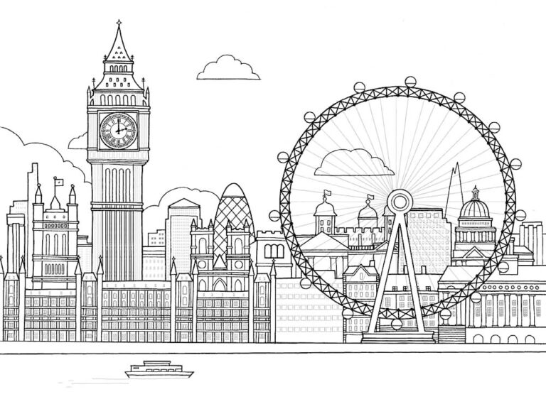 United Kingdom Coloring Pages - Best Coloring Pages For Kids