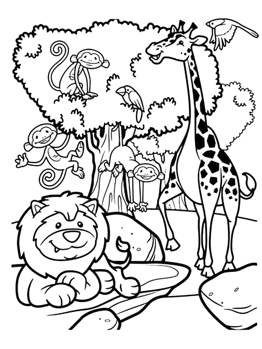 Tanzania Coloring Pages - Best Coloring Pages For Kids