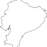 Map Of Ecuador Coloring Page