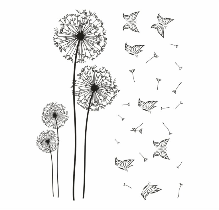 Dandelion Coloring Pages - Best Coloring Pages For Kids